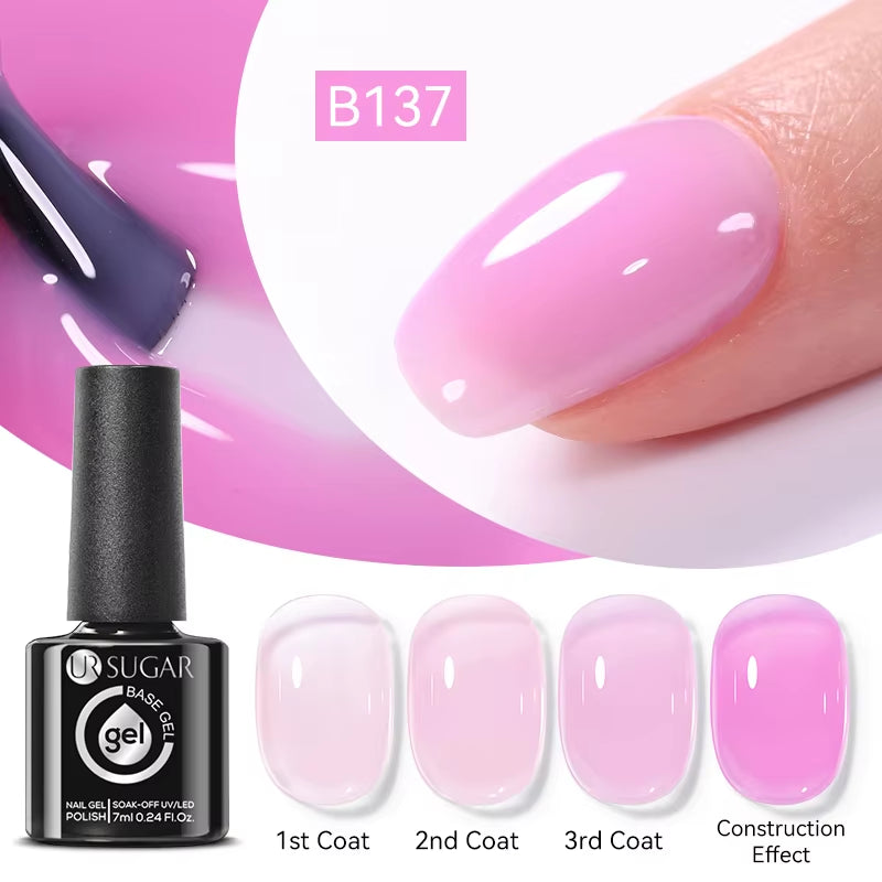 Fiber Rubber Base Gel for Broken Nail Repaired