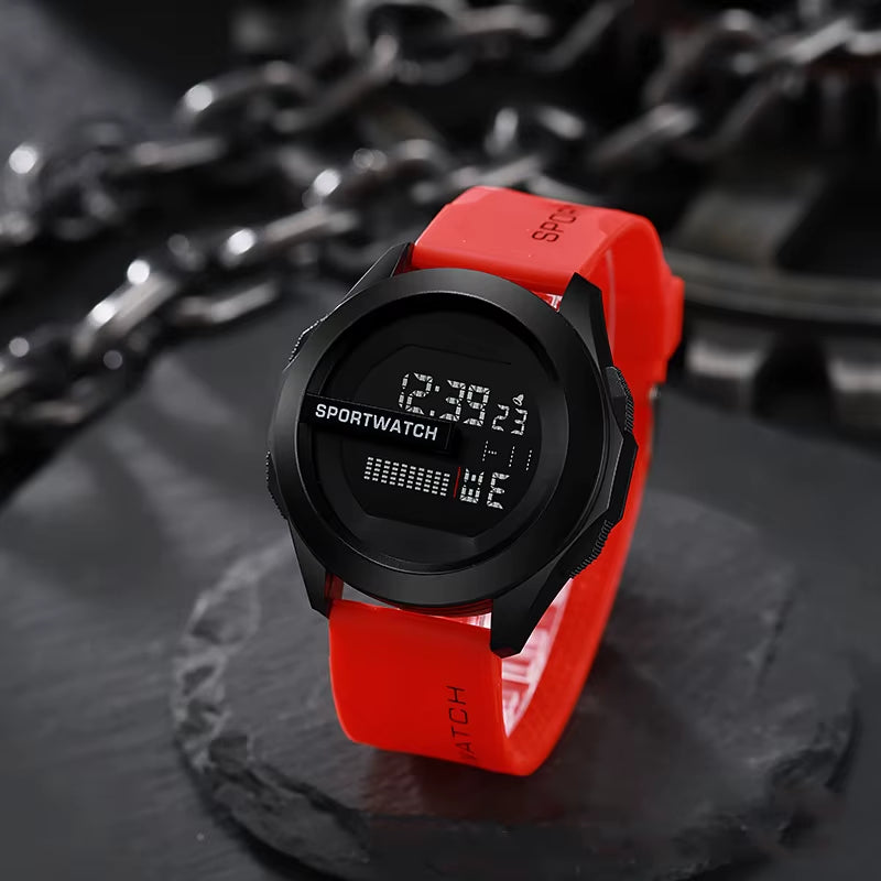 Sport Watch for Man Luxury Digital Wristwatch Stopwatch Luminous