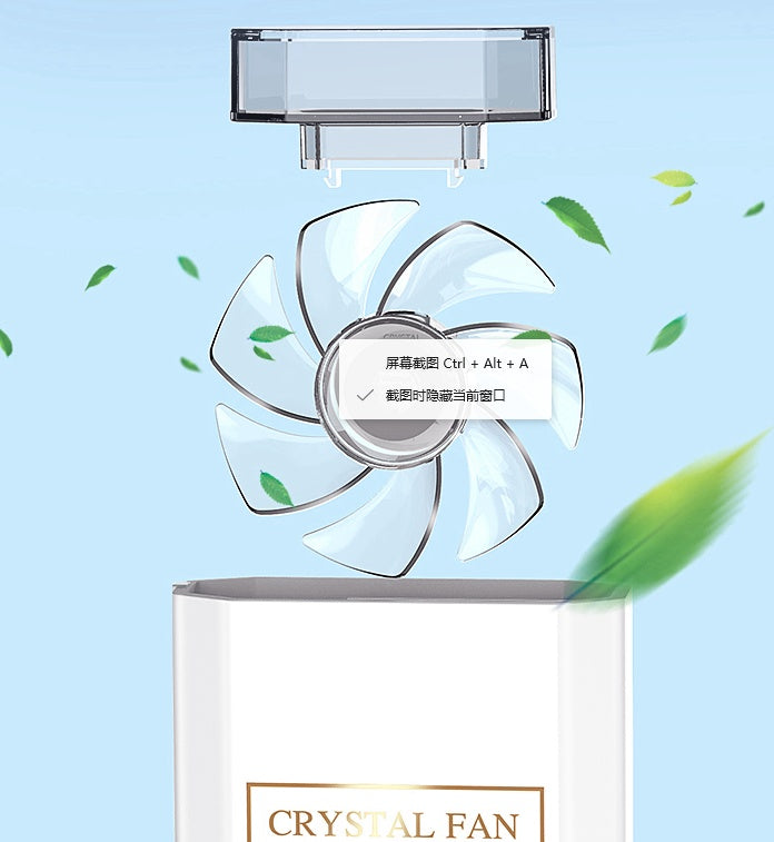 Taşınabilir Parfüm Fanı – USB Şarj Edilebilir Koku Difüzörü