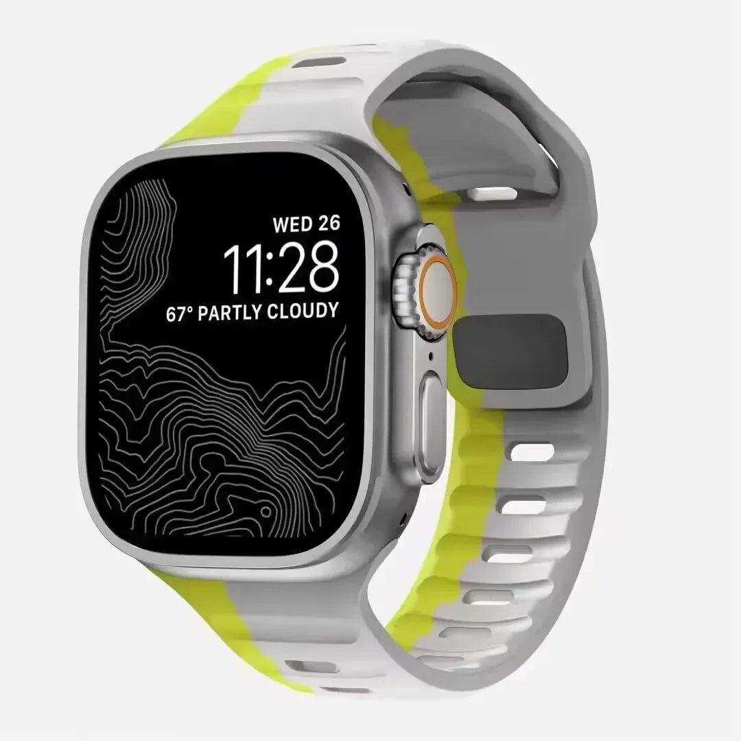Soft Silicone Strap For Apple Watch Band Ultra