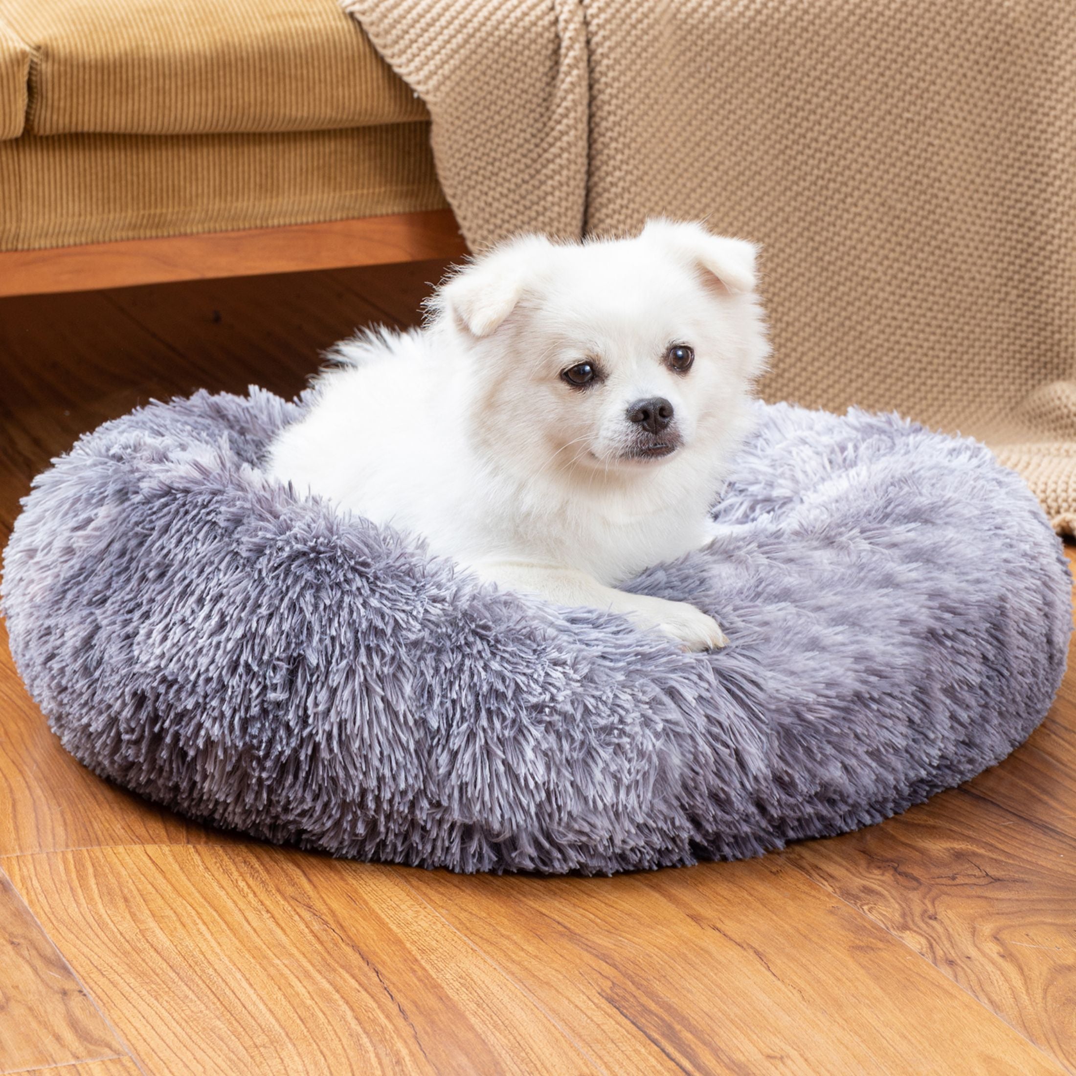 House Cat Bed Washable Pet Sofa Mat Calming Samll Large Dog Beds
