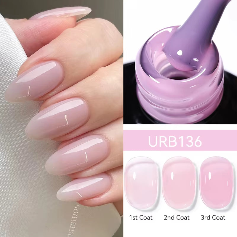 Fiber Rubber Base Gel for Broken Nail Repaired