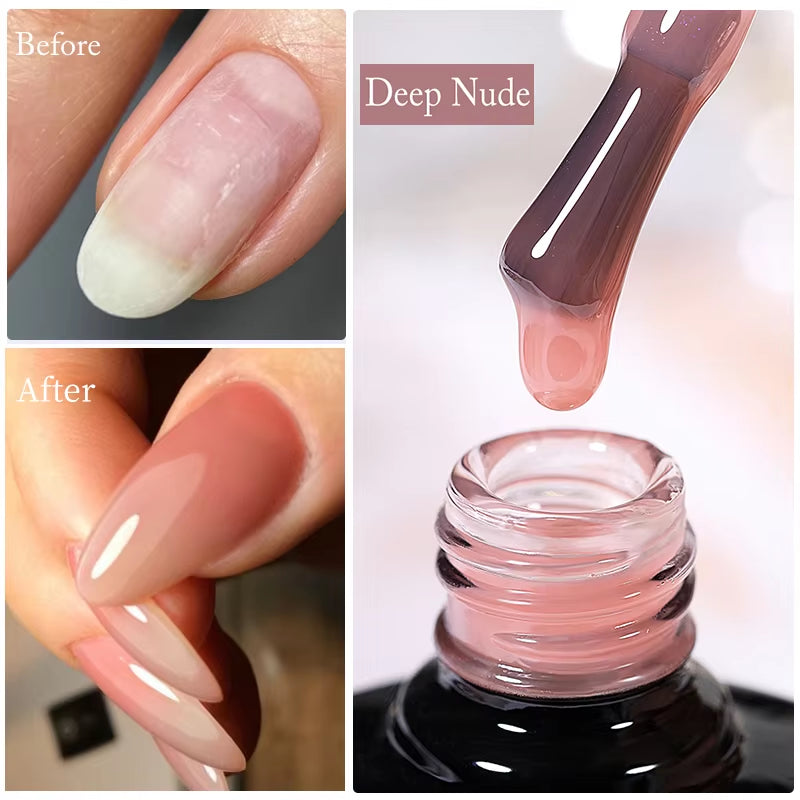 Fiber Rubber Base Gel for Broken Nail Repaired