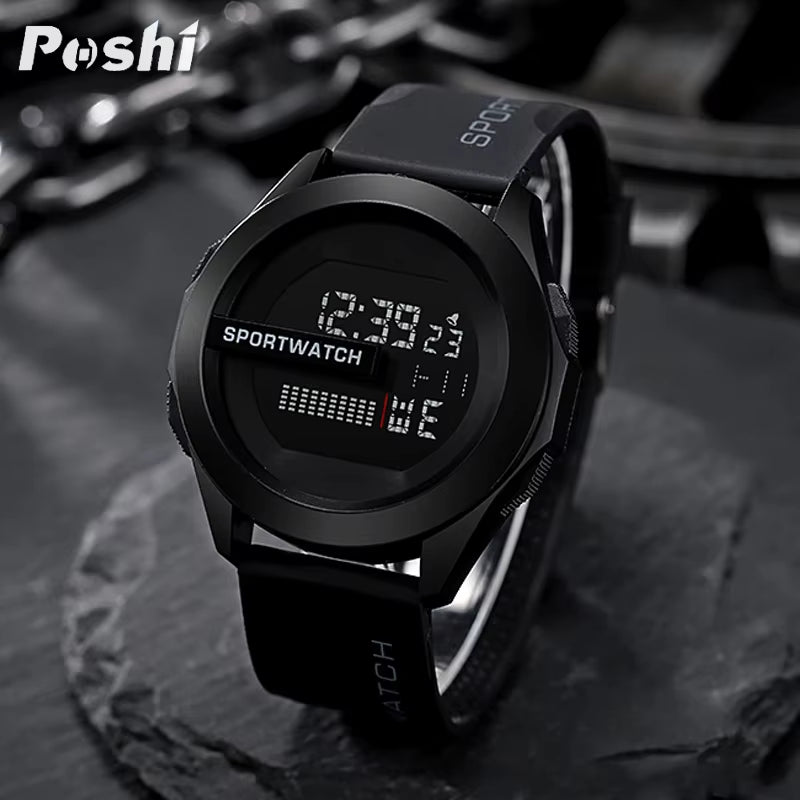 Sport Watch for Man Luxury Digital Wristwatch Stopwatch Luminous