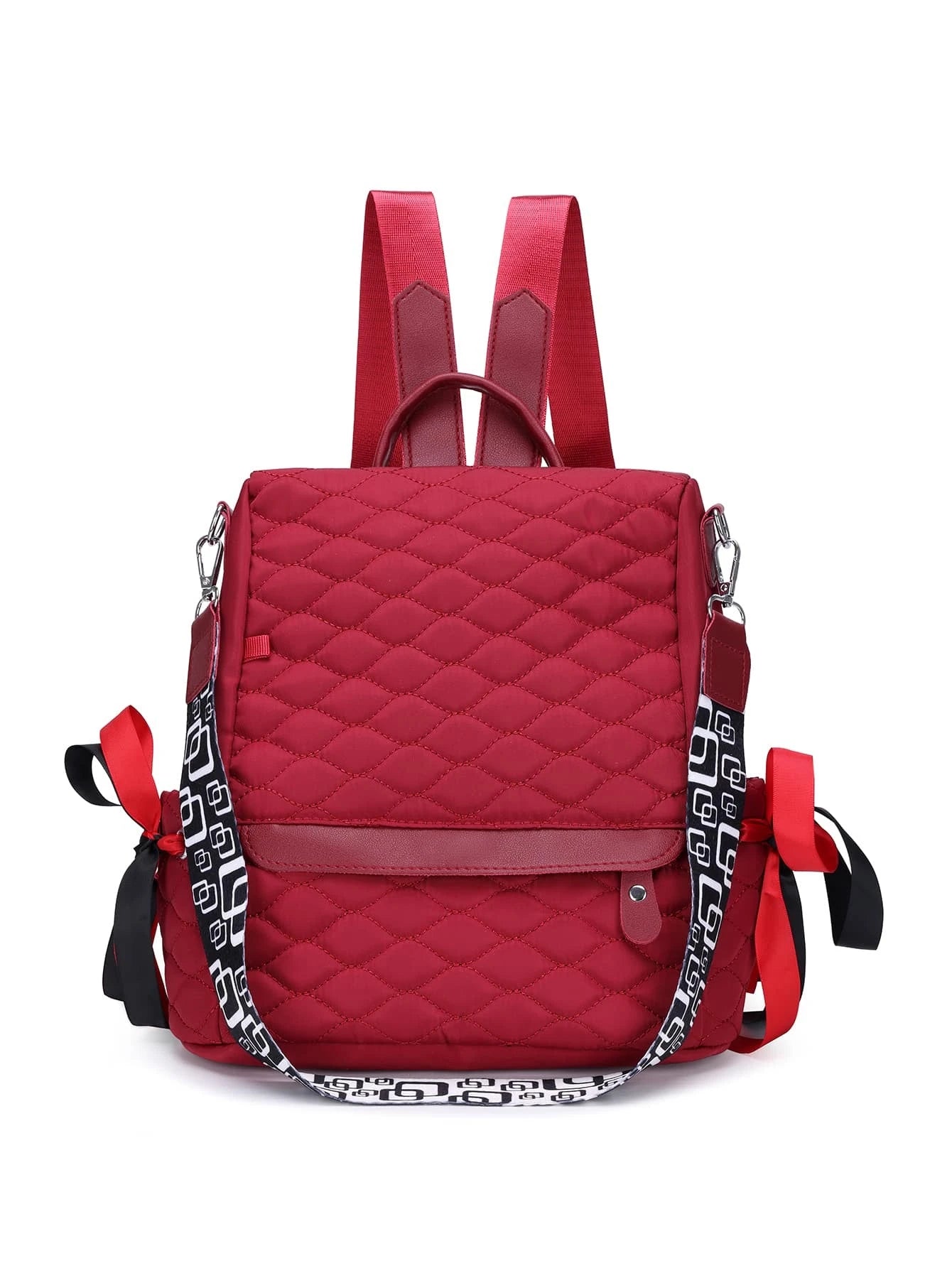 Lightweight Multi-Pocket Dual-Shoulder Backpack for Women,