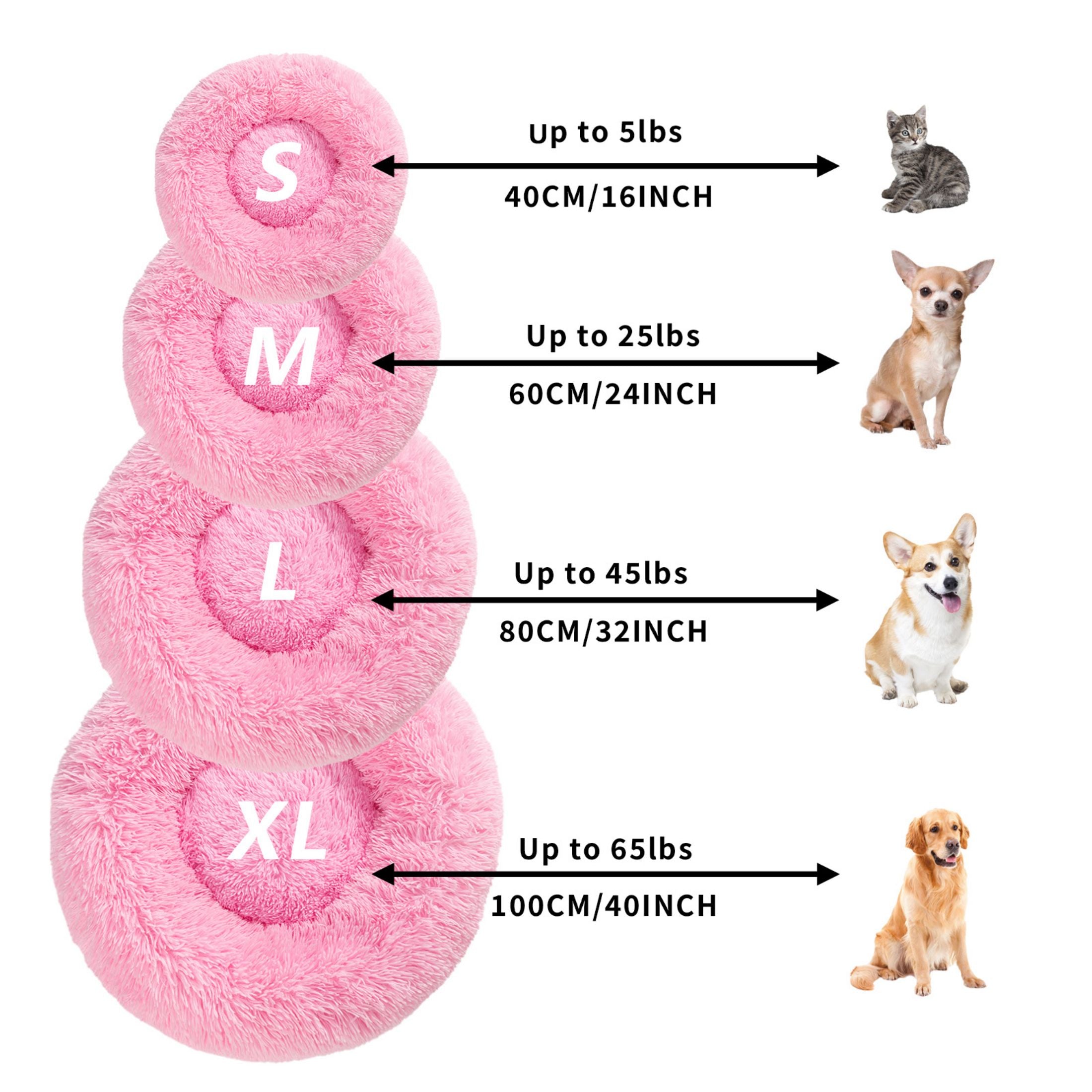 House Cat Bed Washable Pet Sofa Mat Calming Samll Large Dog Beds