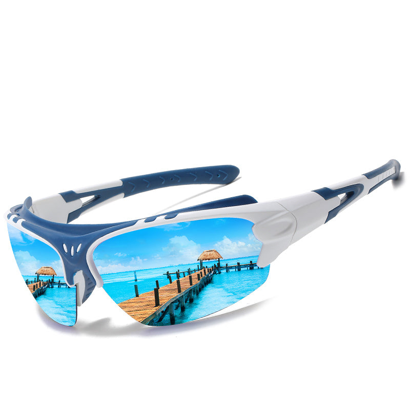 1pair/2pairs, Trendy Cool Wrap Around Polarized Sunglasses, For Men Women Outdoor Sports Party Vacation Travel Cycling Fishing Supplies Photo Props, Ideal Choice For Gifts