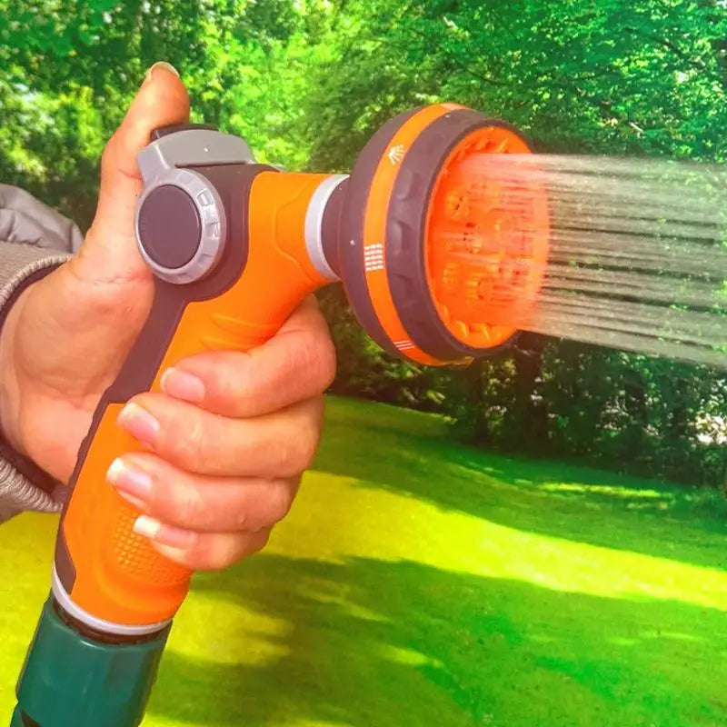 Spray Nozzles For Garden Hose Water Pipe Sprayer High Pressure Hose Nozzle Handheld Gardening Tools 8 Adjustable Spray Patterns
