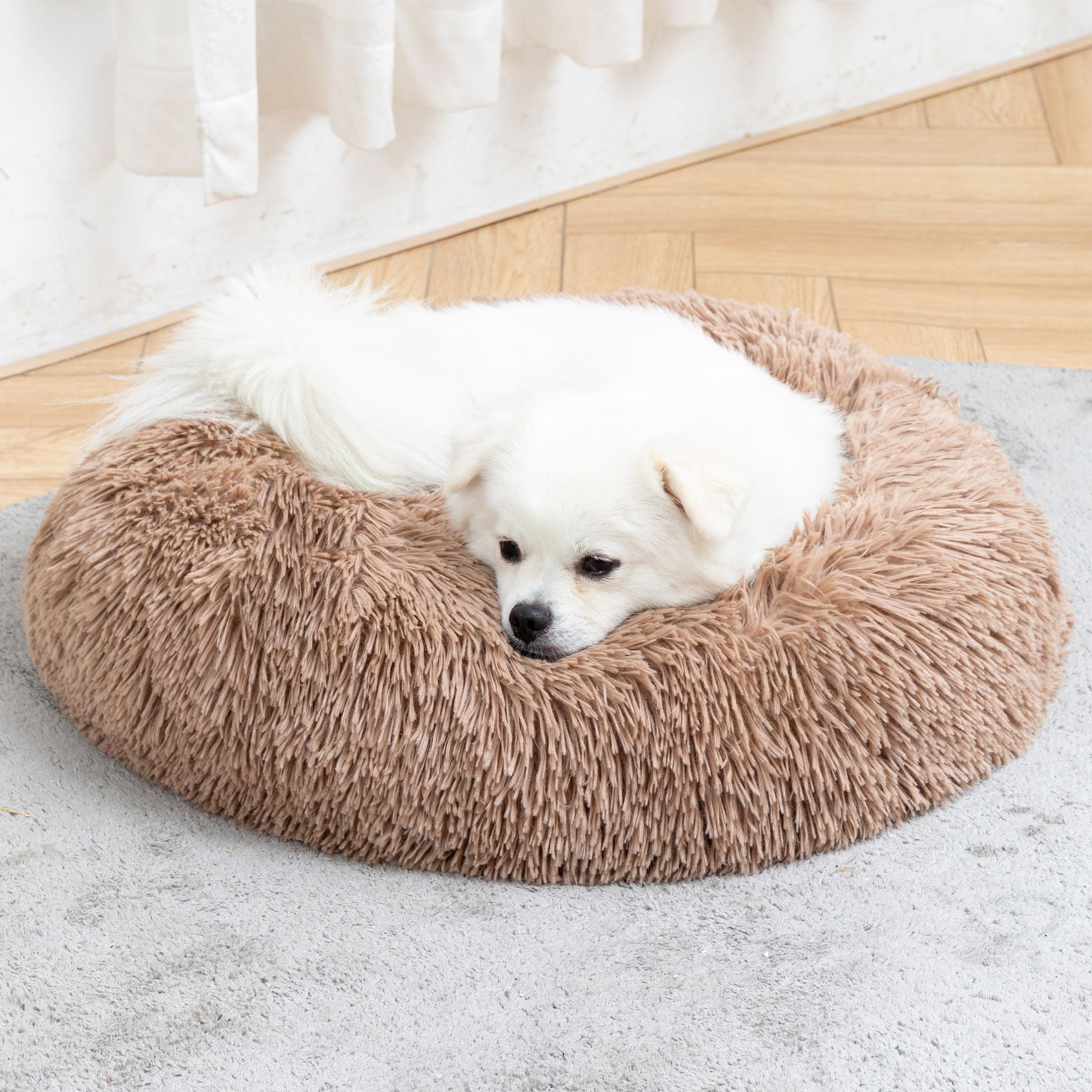House Cat Bed Washable Pet Sofa Mat Calming Samll Large Dog Beds