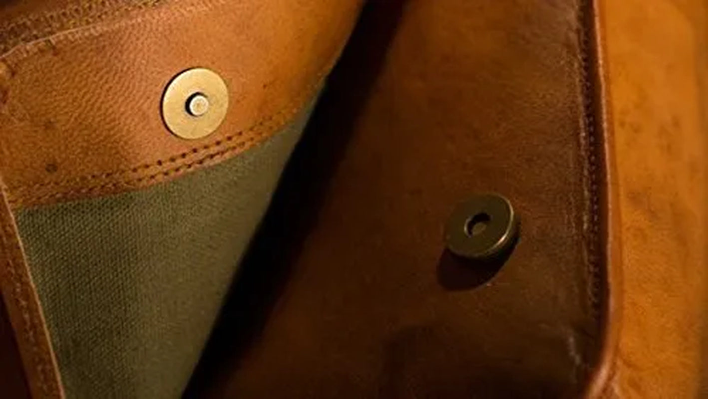 Leather Bags Vintage Handmade Leather Messenger Bag