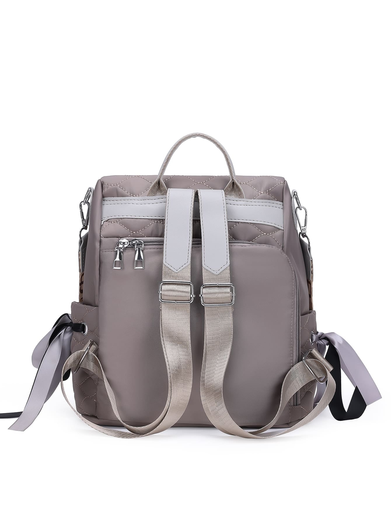 Lightweight Multi-Pocket Dual-Shoulder Backpack for Women,