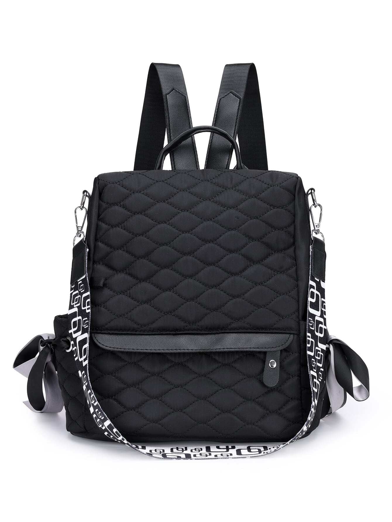 Lightweight Multi-Pocket Dual-Shoulder Backpack for Women,