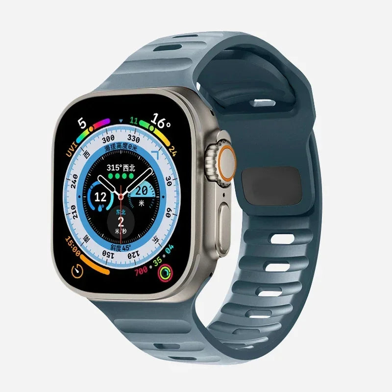 Soft Silicone Strap For Apple Watch Band Ultra