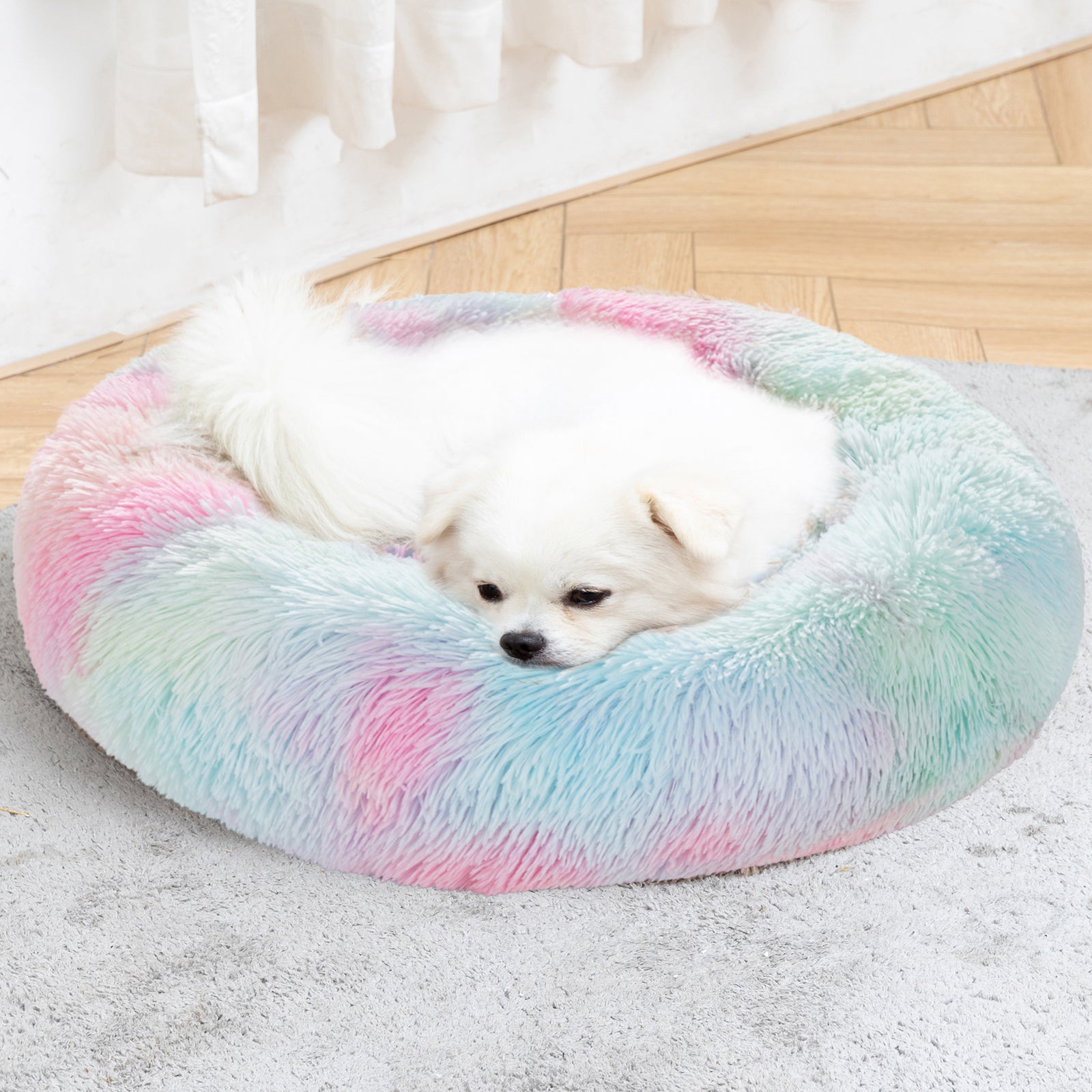 House Cat Bed Washable Pet Sofa Mat Calming Samll Large Dog Beds