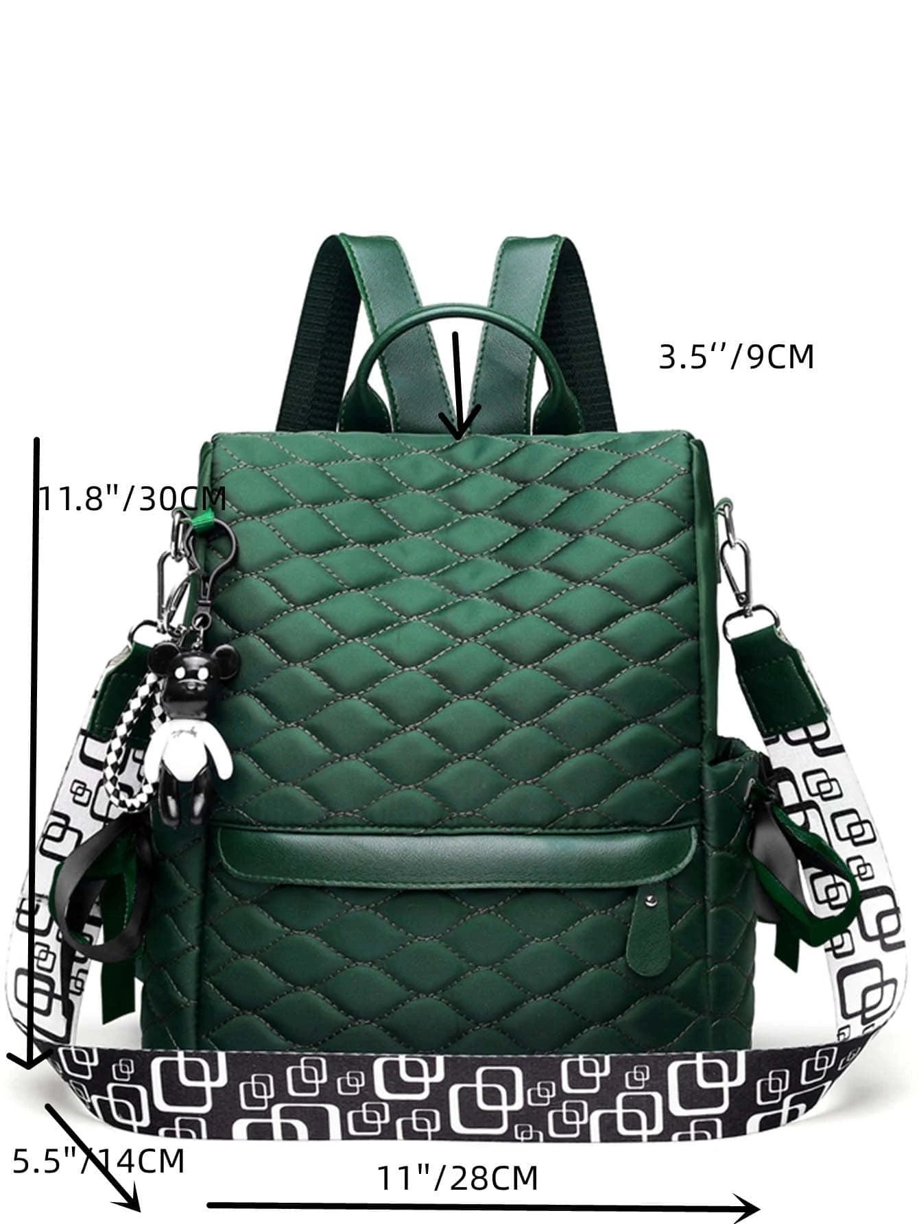 Lightweight Multi-Pocket Dual-Shoulder Backpack for Women,