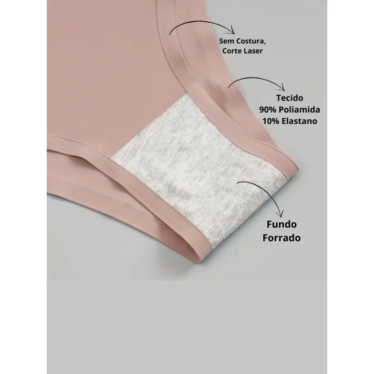 3 Kit Seamless Panties Women Seamless Thong Comfortable Lingerie Invisible Panties