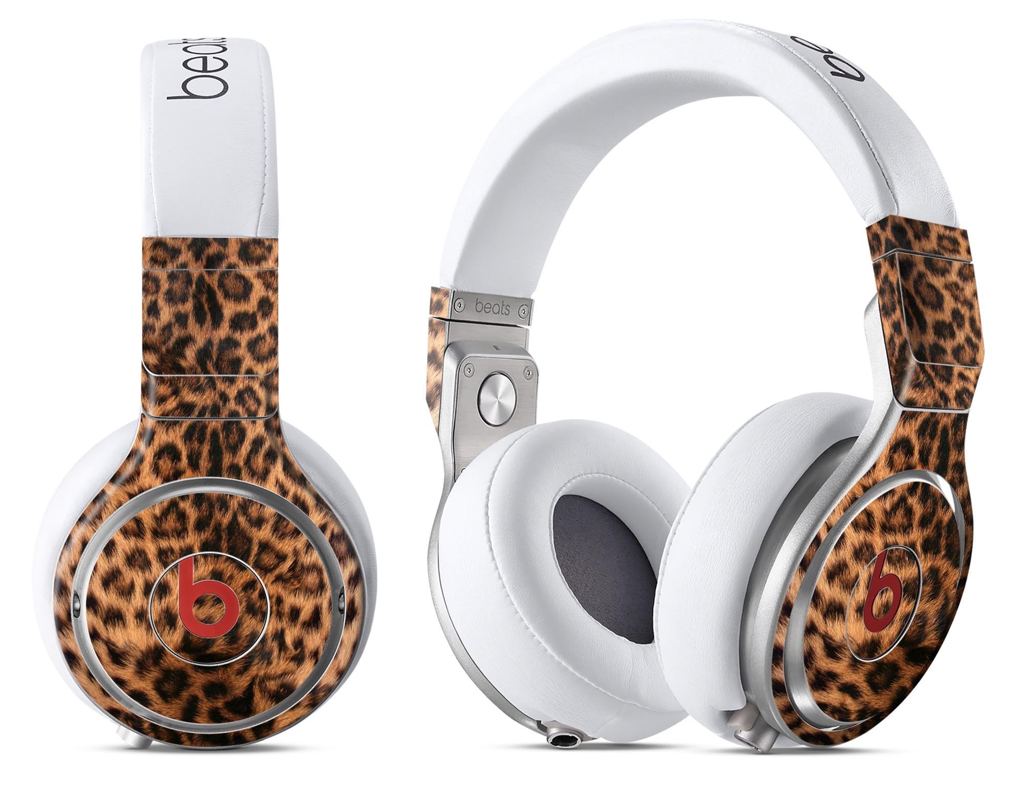 Mirrored Leopard Hide - Full Body Skin Decal Wrap Kit