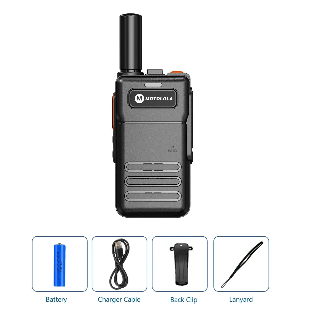 Motolola Mini Walkie Talkie Long Range 16 Channels Professional B6 UHF 400-520MHZ Match Baofeng Two Way Radio
