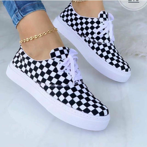 2025 Fashion Graffiti Women Sneakers Trainers Shoes