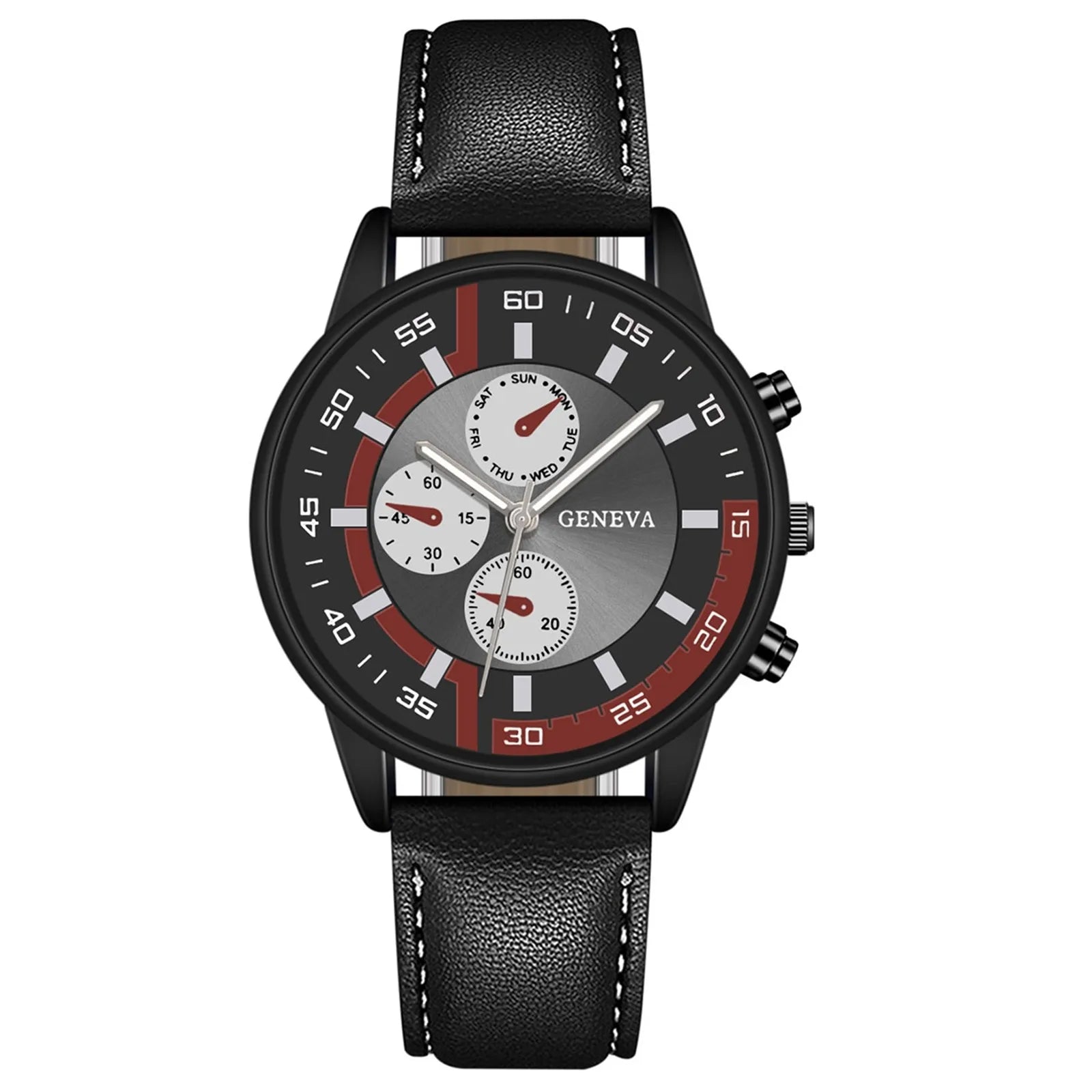 Men's Digital Watch Graduated Men's Watch Men's Belt Quartz Men's Watch