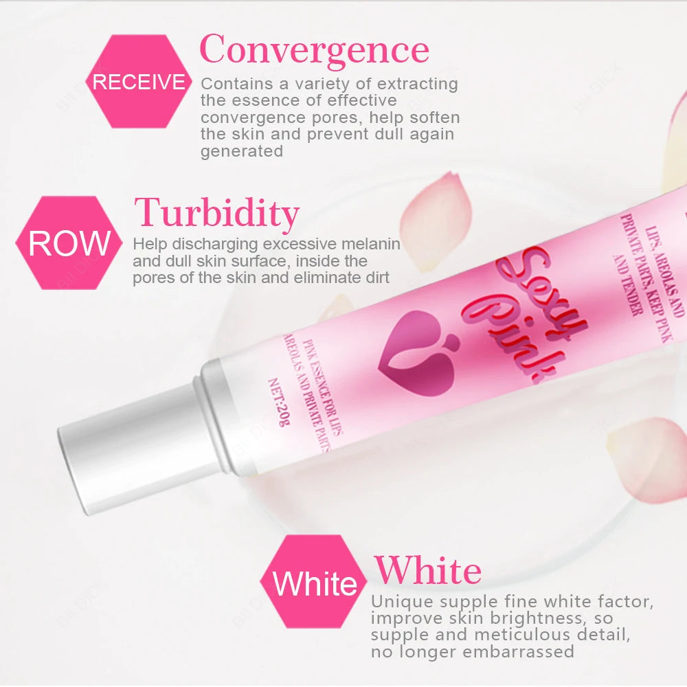 Whitening Body Cream Intimate Private Parts Underarm Lips Nipple Anal Bleaching Butt Knee Brighten Remove Melanin Skin Care 20g