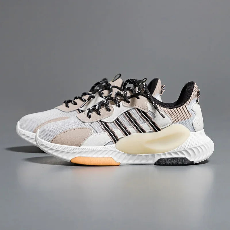 New Sport Shoes  for Women Men Shoes Fashion Lace Up Retro Casual Sneakers Retro Couple Platform Mesh Running Shoes