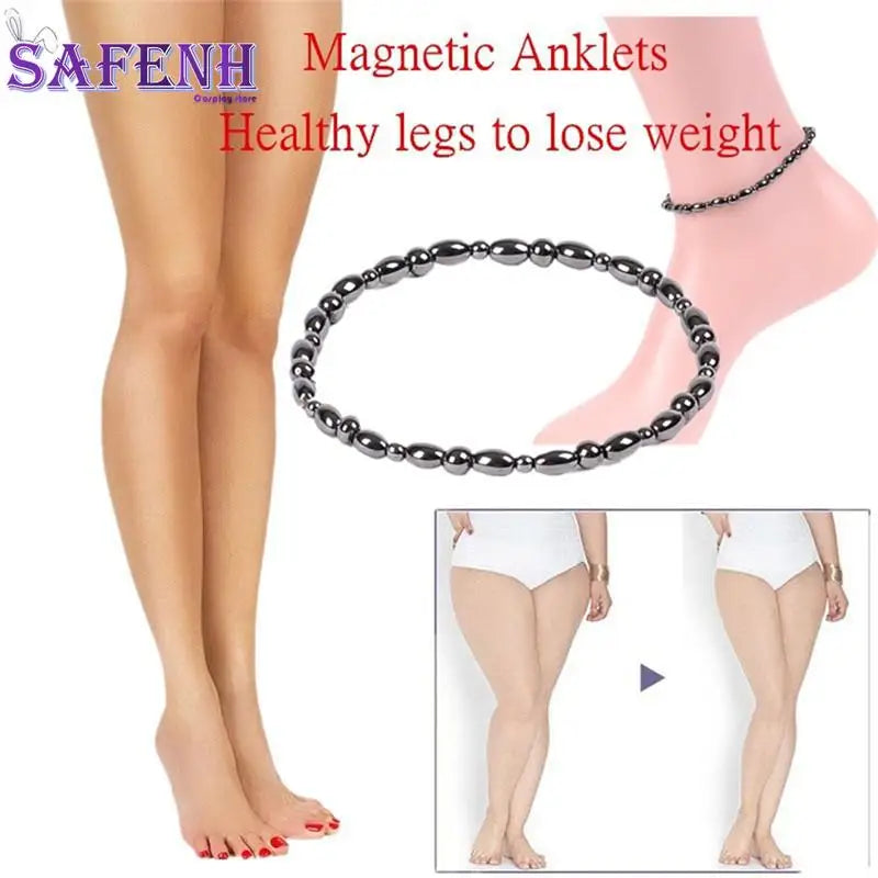 1PCS Anklet Foot Massage Fast Lose Weight Burn Fat Reduce Fats body Anklet Magnetic Ankle Bracelet Therapy Slimming Products