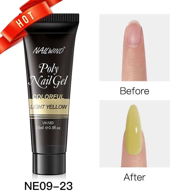 NAILWIND Poly Nail Gel for Builder Extension Acrygel for nails Gel Polish Semi Permanent Varnish Hybrid Nail Gel Nail Art