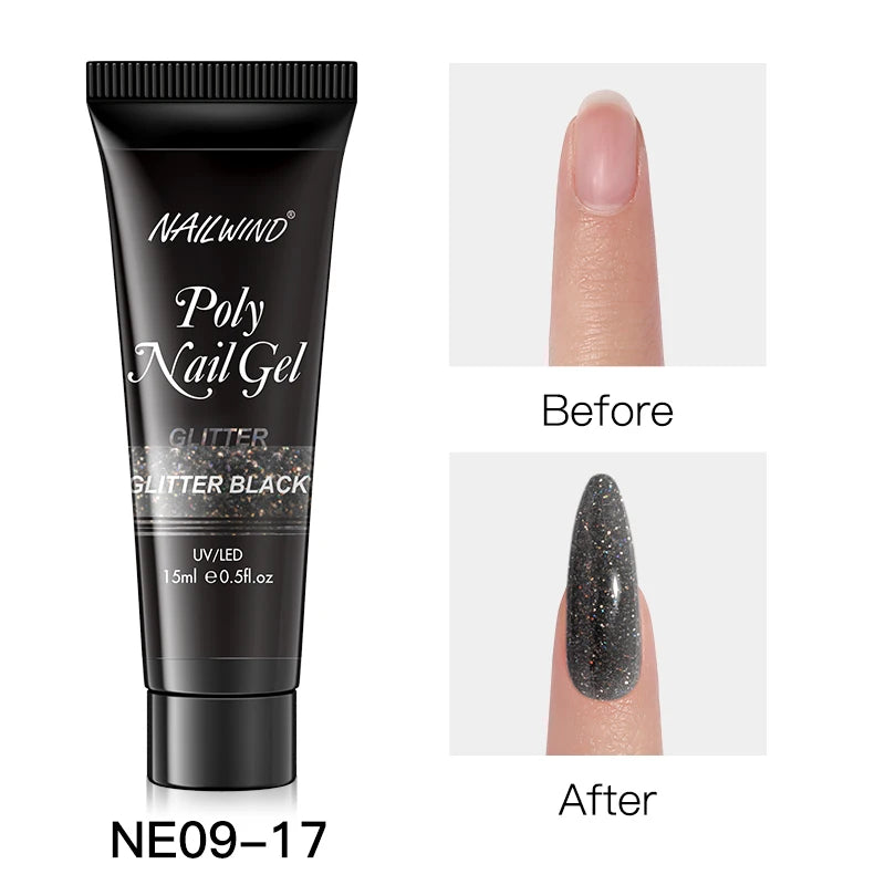 NAILWIND Poly Nail Gel for Builder Extension Acrygel for nails Gel Polish Semi Permanent Varnish Hybrid Nail Gel Nail Art