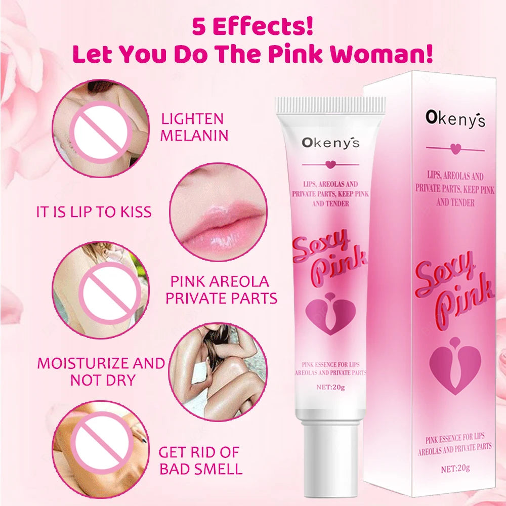 Whitening Body Cream Intimate Private Parts Underarm Lips Nipple Anal Bleaching Butt Knee Brighten Remove Melanin Skin Care 20g