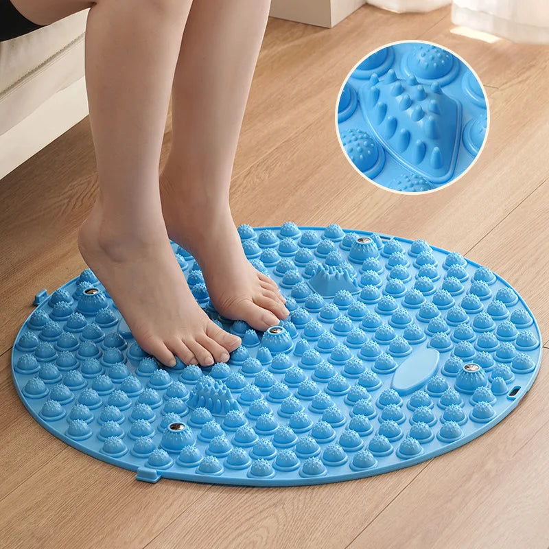 New 37cm Finger Pressure Board Foot Massage Pad Foot Step Through The Meridian Jogging Massage Pad Fitness Pedal