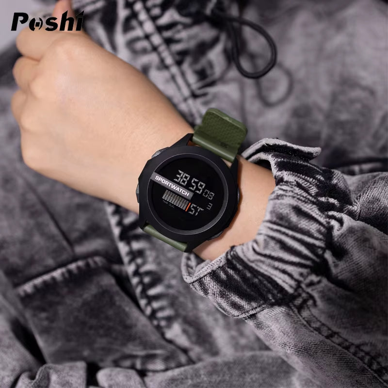 Sport Watch for Man Luxury Digital Wristwatch Stopwatch Luminous