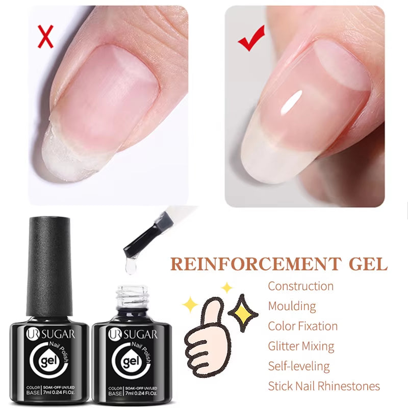 Fiber Rubber Base Gel for Broken Nail Repaired