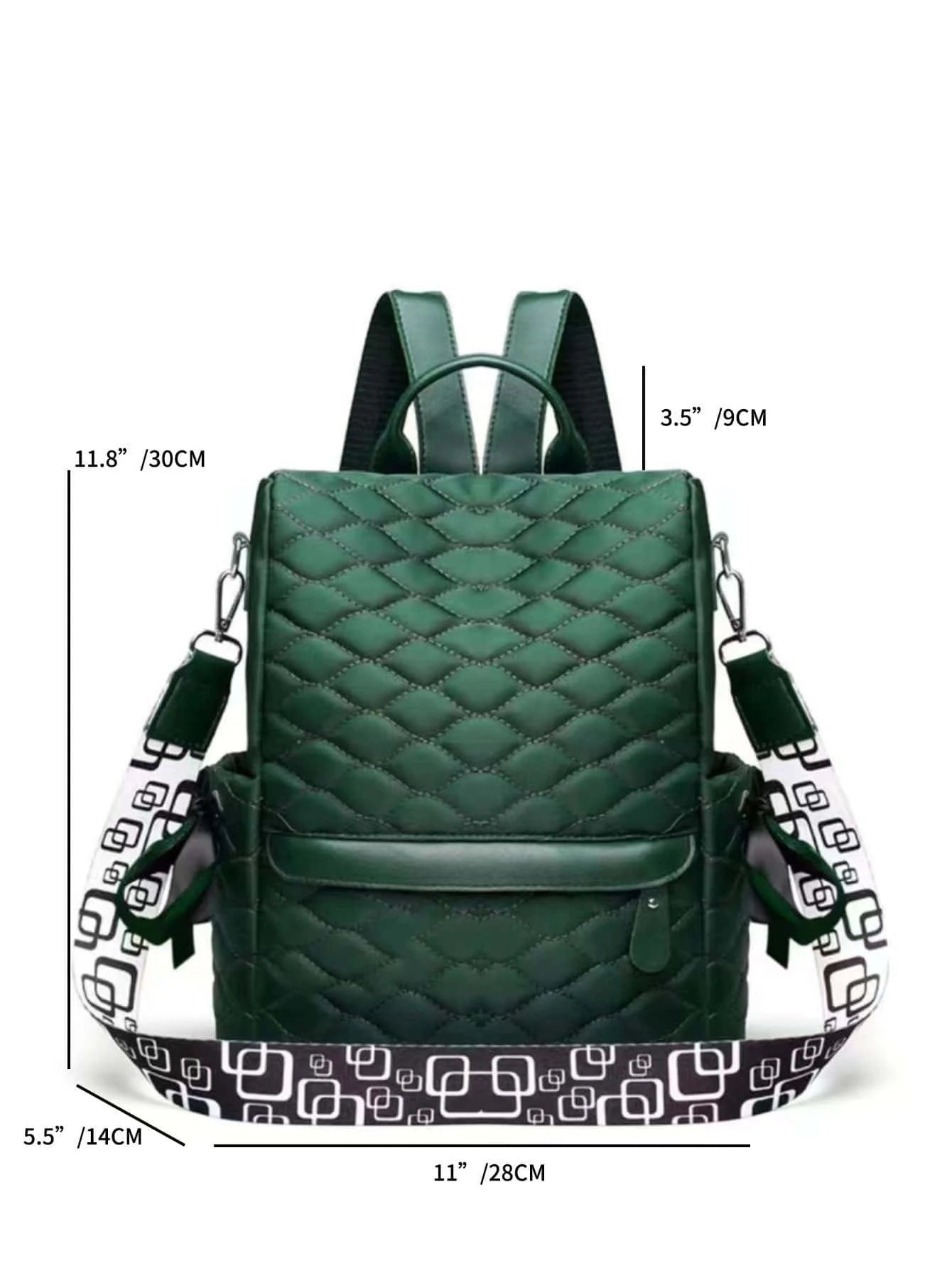 Lightweight Multi-Pocket Dual-Shoulder Backpack for Women,