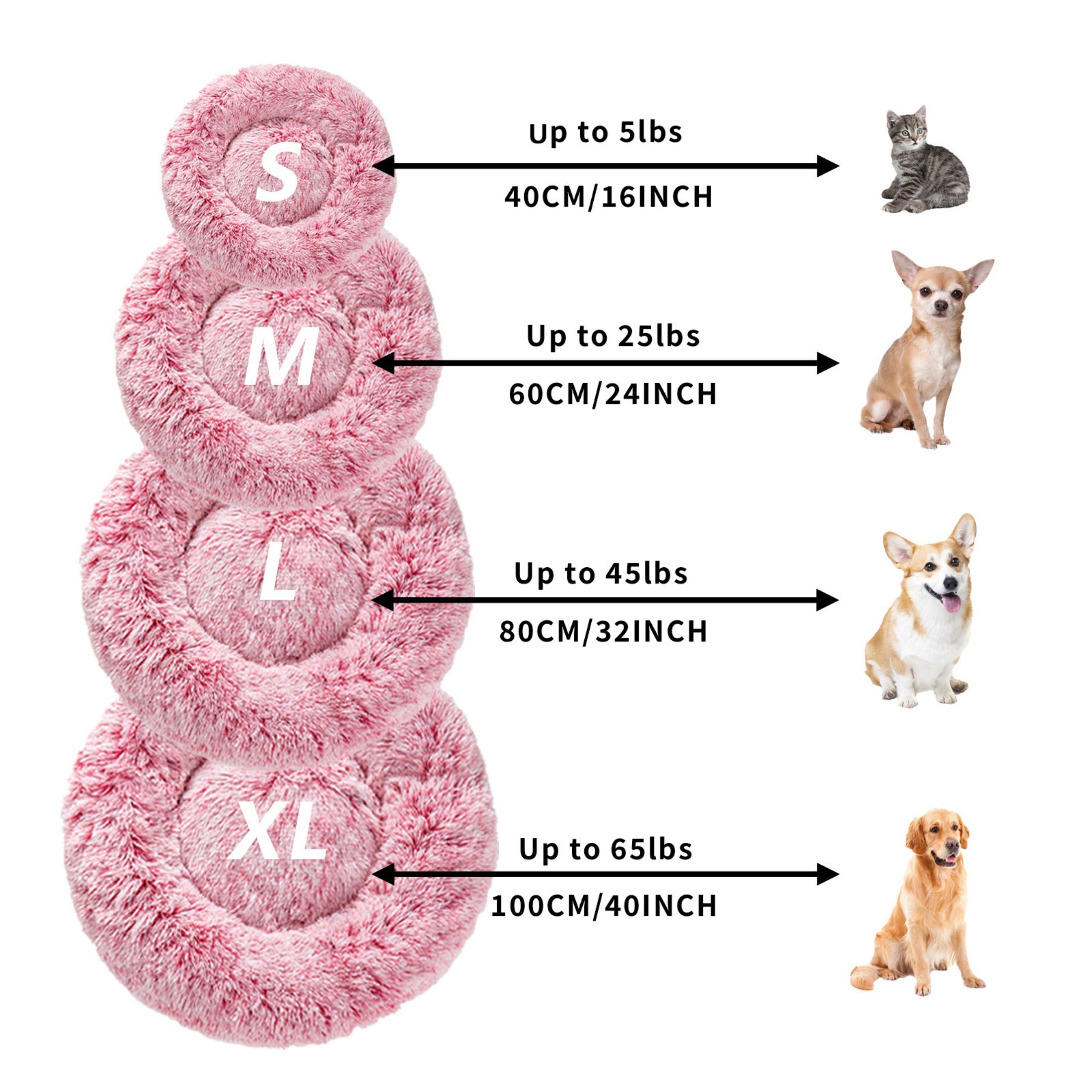 House Cat Bed Washable Pet Sofa Mat Calming Samll Large Dog Beds
