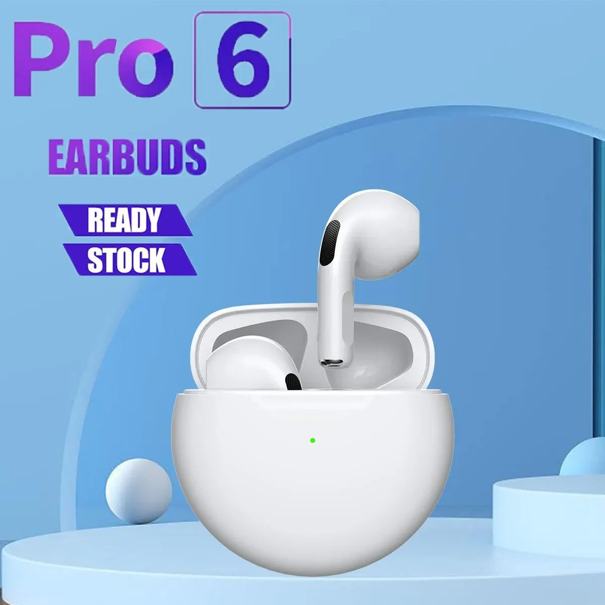 PRO6 Wireless Bluetooth Headset TWS Running