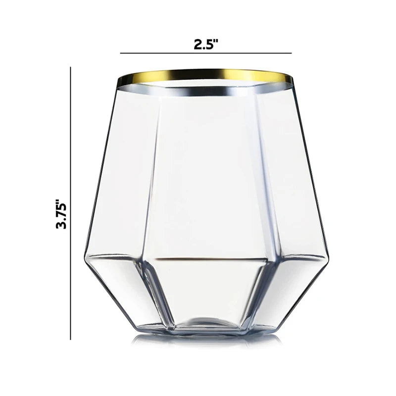 Wine Glasses Drinkware Transparent Cocktail Glass Party