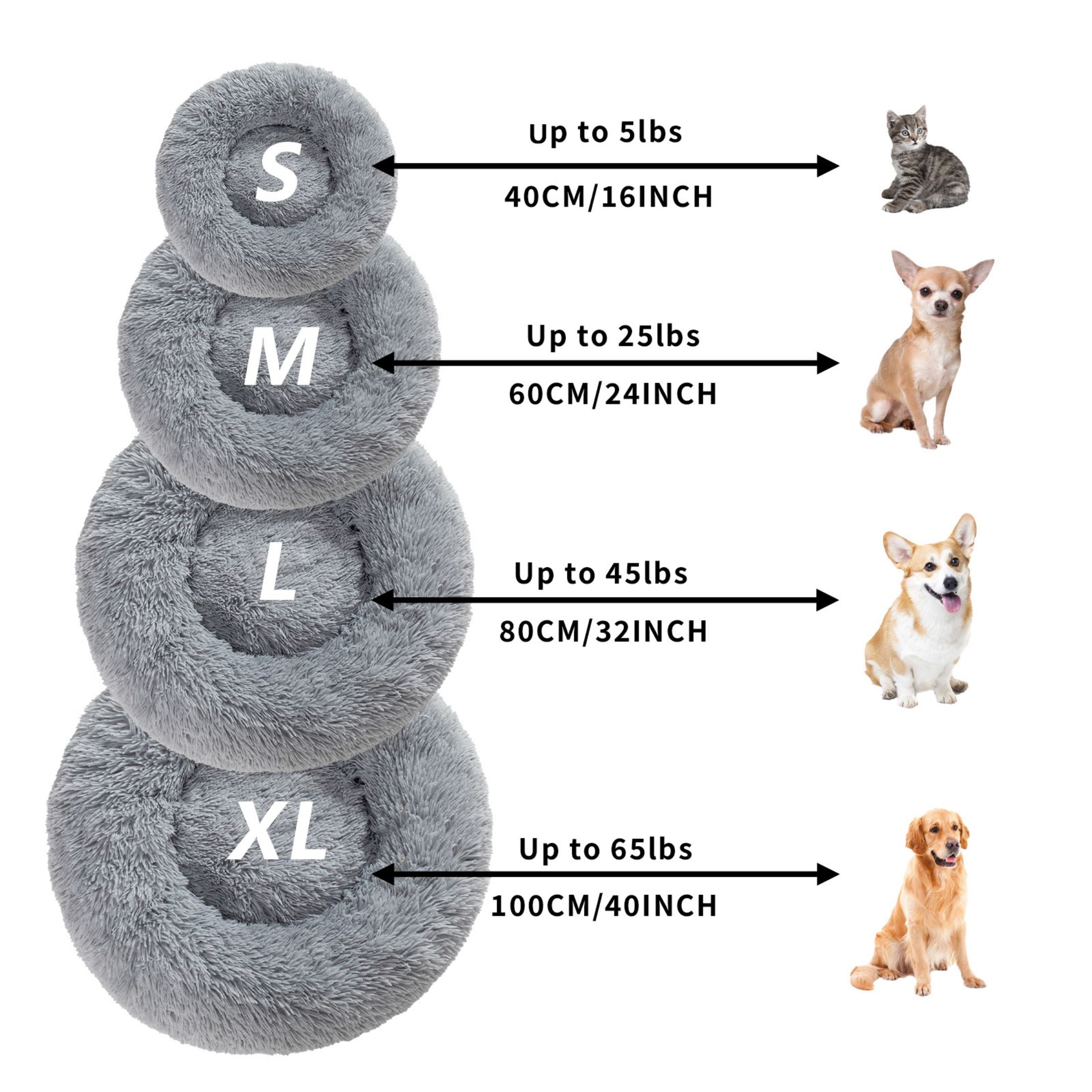 House Cat Bed Washable Pet Sofa Mat Calming Samll Large Dog Beds