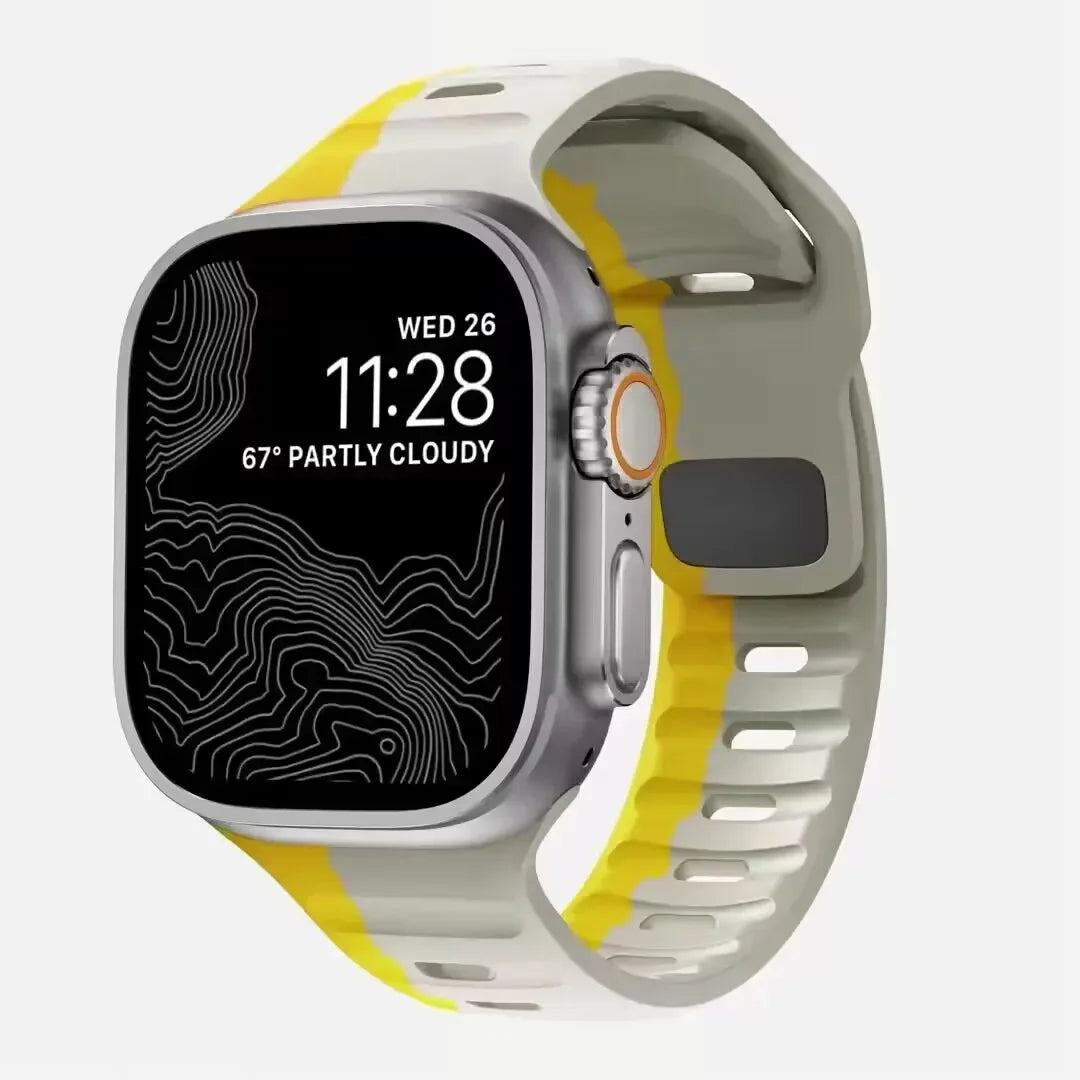 Soft Silicone Strap For Apple Watch Band Ultra