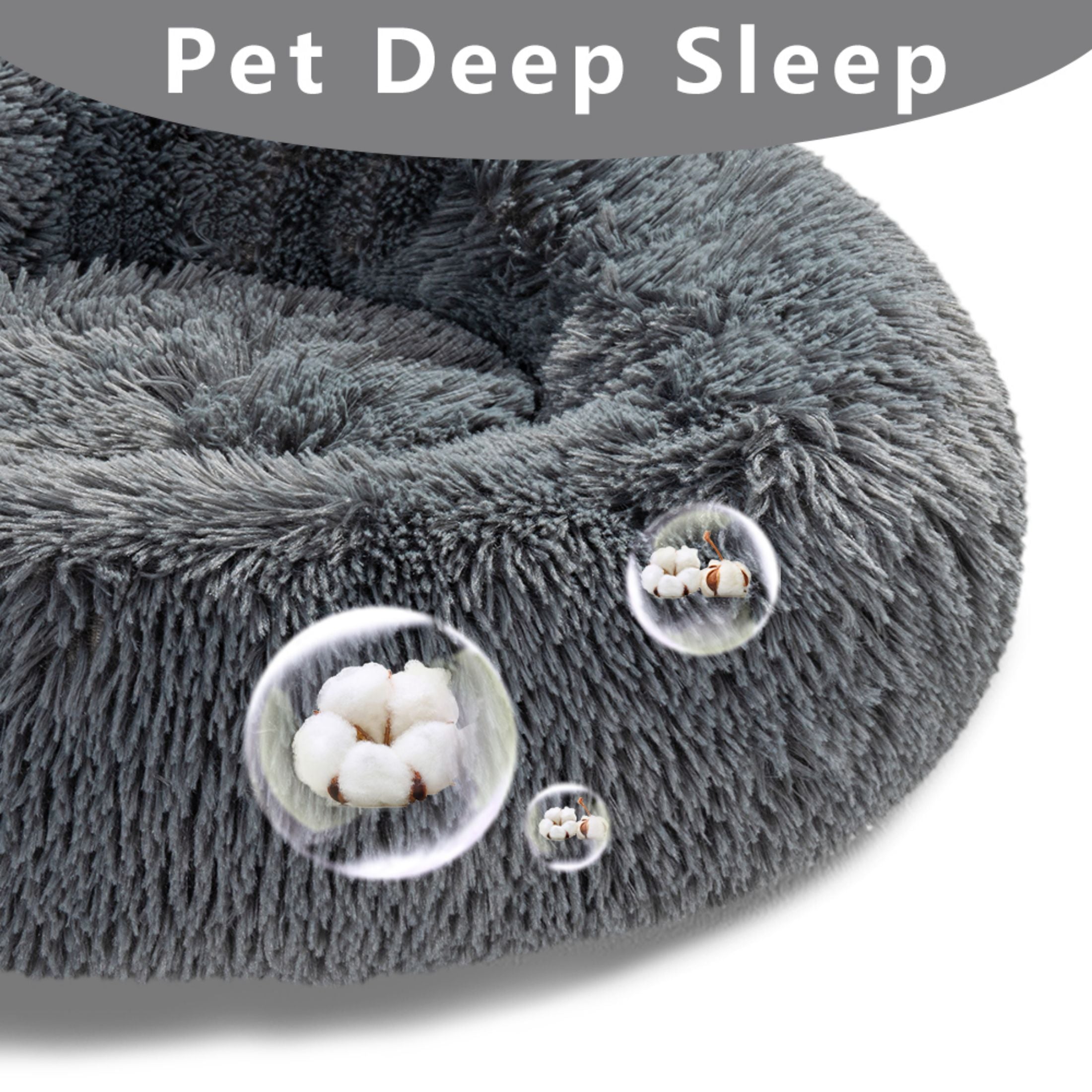 House Cat Bed Washable Pet Sofa Mat Calming Samll Large Dog Beds