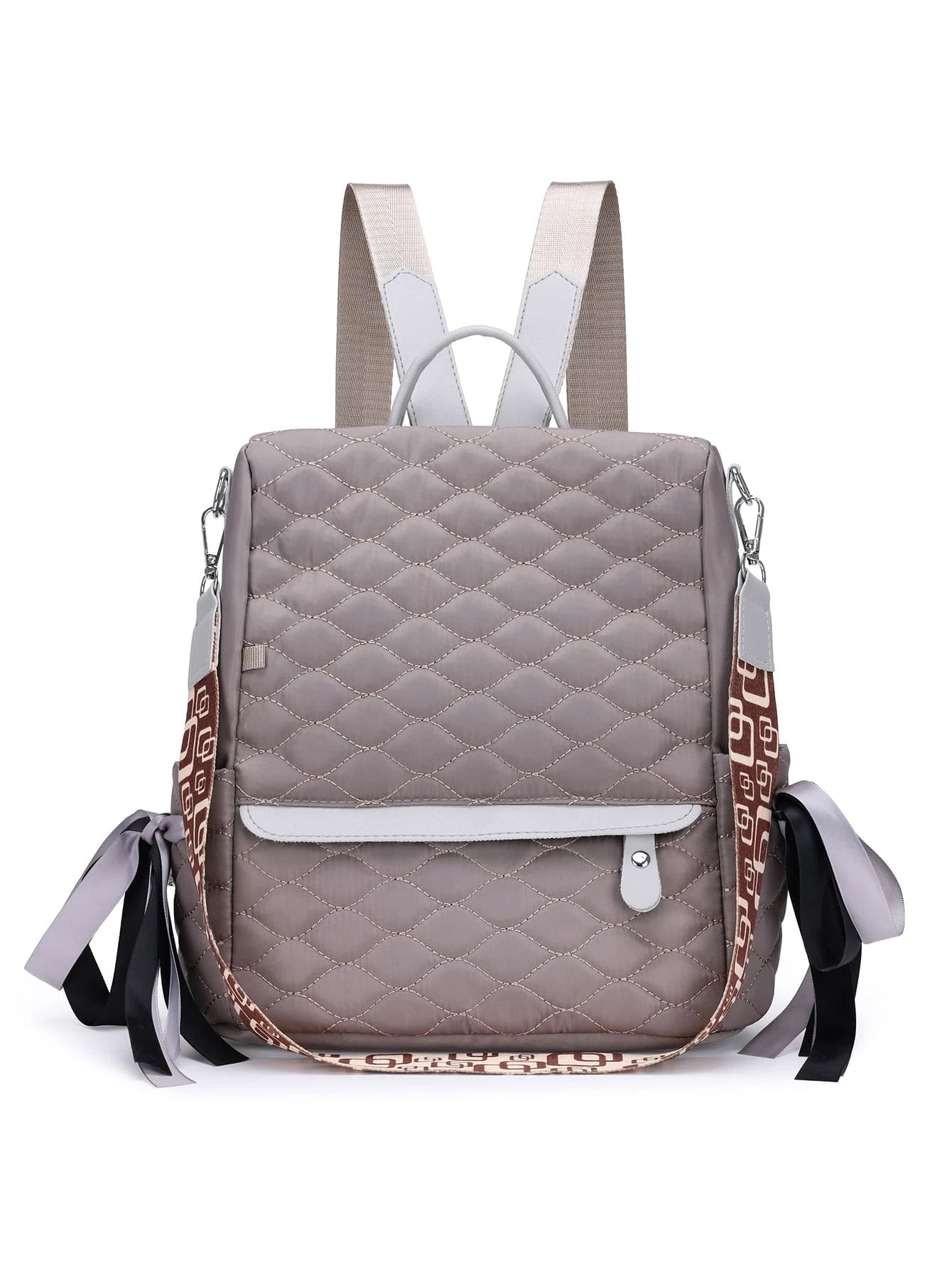 Lightweight Multi-Pocket Dual-Shoulder Backpack for Women,