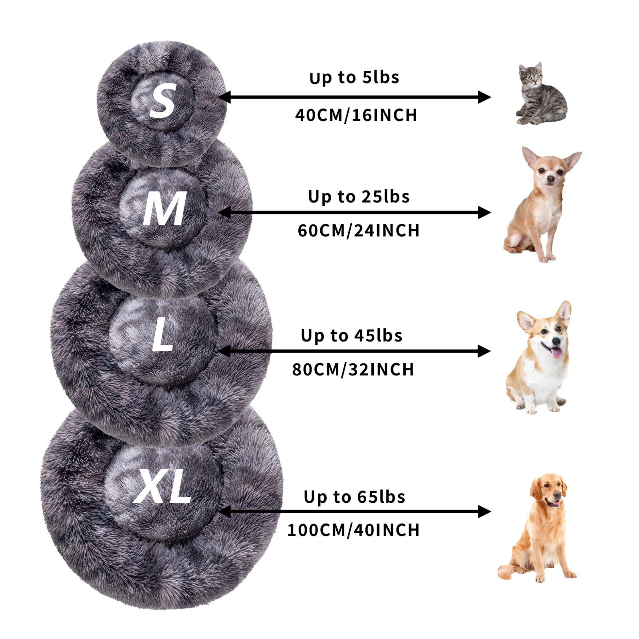 House Cat Bed Washable Pet Sofa Mat Calming Samll Large Dog Beds