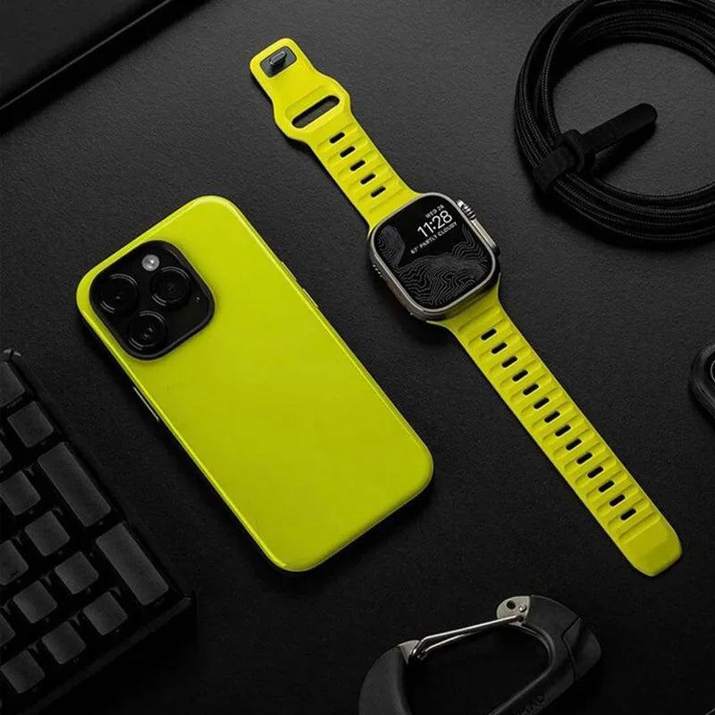 Soft Silicone Strap For Apple Watch Band Ultra