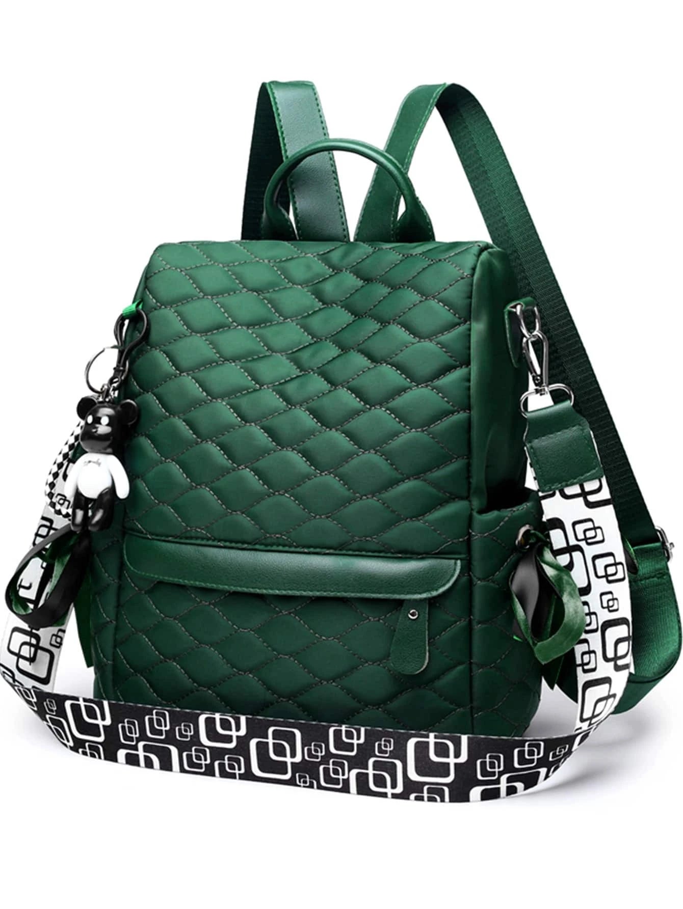 Lightweight Multi-Pocket Dual-Shoulder Backpack for Women,