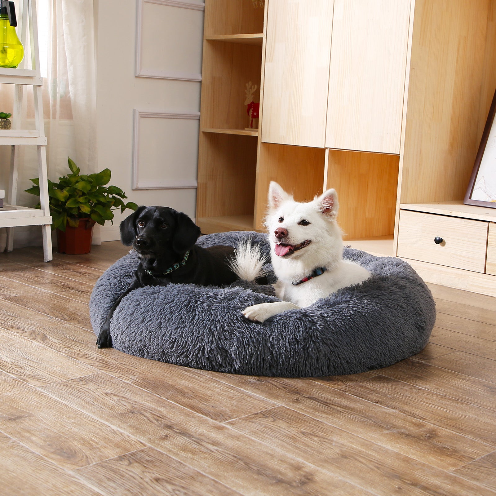 House Cat Bed Washable Pet Sofa Mat Calming Samll Large Dog Beds