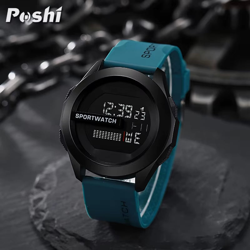 Sport Watch for Man Luxury Digital Wristwatch Stopwatch Luminous