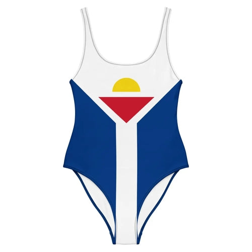 Maillot de Bain 1 Pièce Drapeau de Saint-Martin